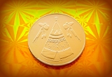 Čokoládová mince indiánské teepee 999-007-007