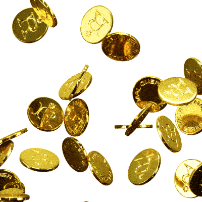 Čokoládová mince jubilejní-Vavřínový věnec s plody  999-003-006